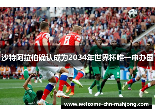 沙特阿拉伯确认成为2034年世界杯唯一申办国